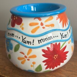 New! Dip holder/ cooler. ice in bottom, dip on top!